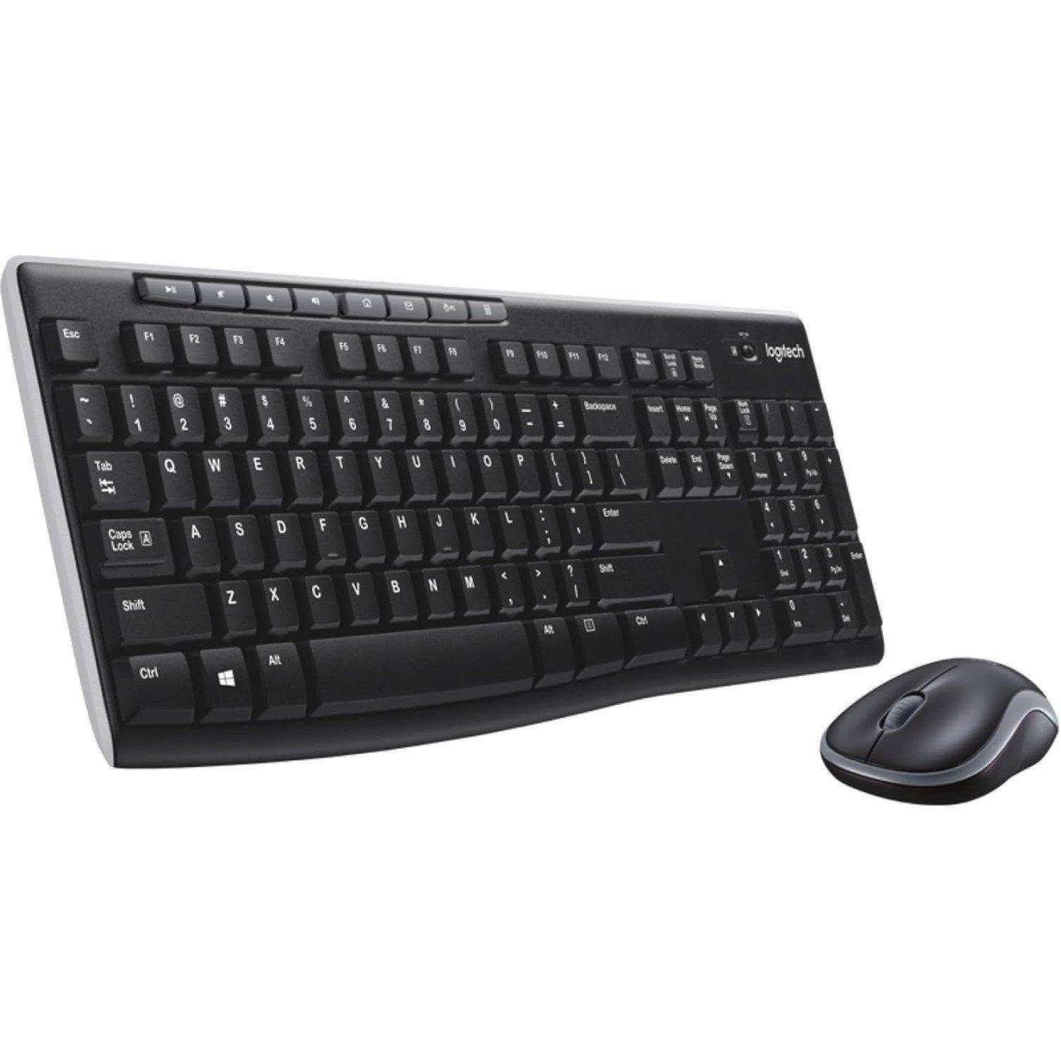 Logitech Logitech Mk270 Wireless Keyboard And Mouse Combo