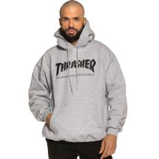 Thrasher Skate Mag Hoodie Grey ( Storlekar : XL)