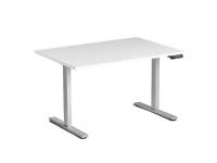 (ComputerSalg) Hæve-sænkebord Ekoflex 2.0, hvid bordplade 1600x800mm