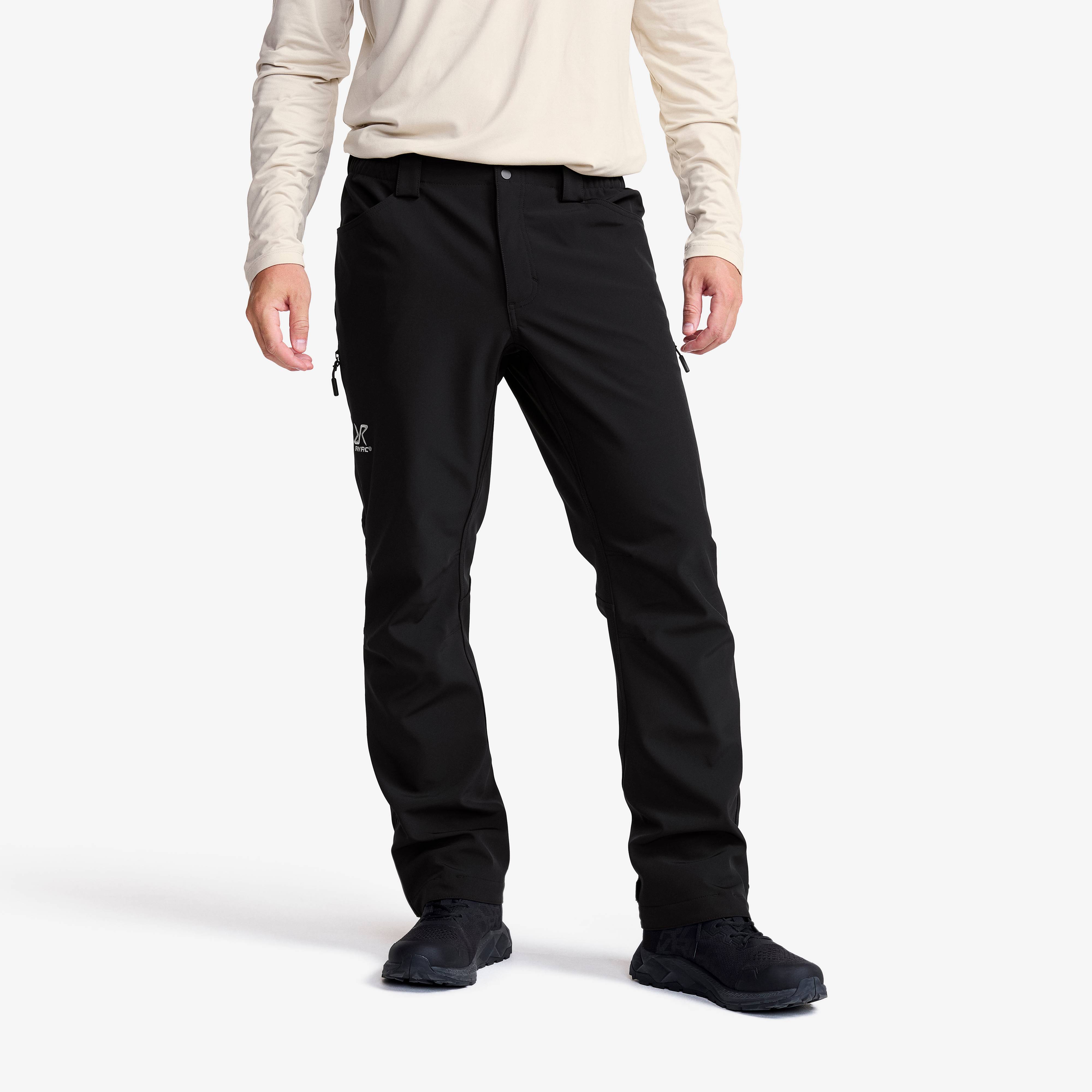 Hiball Essential Softshell Pants Herre Black, Størrelse:3XL - Bukser > Softshellbukser