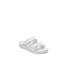 BIRKENSTOCK Arizona Kids EVA sliders Size: 33, colour: WHITE