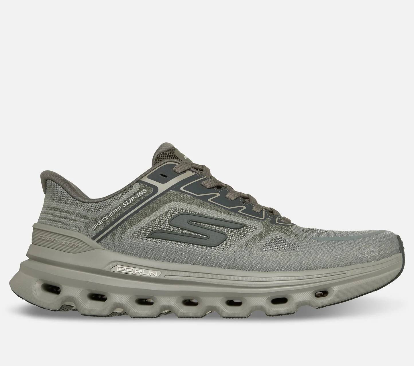 SKECHERS™ GO RUN Arch Fit Glide-Step Olive green Slip-Ins Sneaker Size 47.