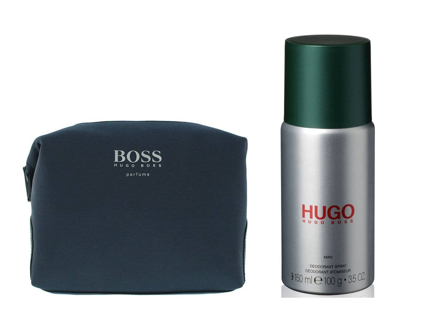 Hugo Boss - Hugo Man Deodorant Spray 150 ml + Corp Round Male Pouch