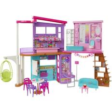 Barbie Malibu Semesterhus med Möbler & Tillbehör