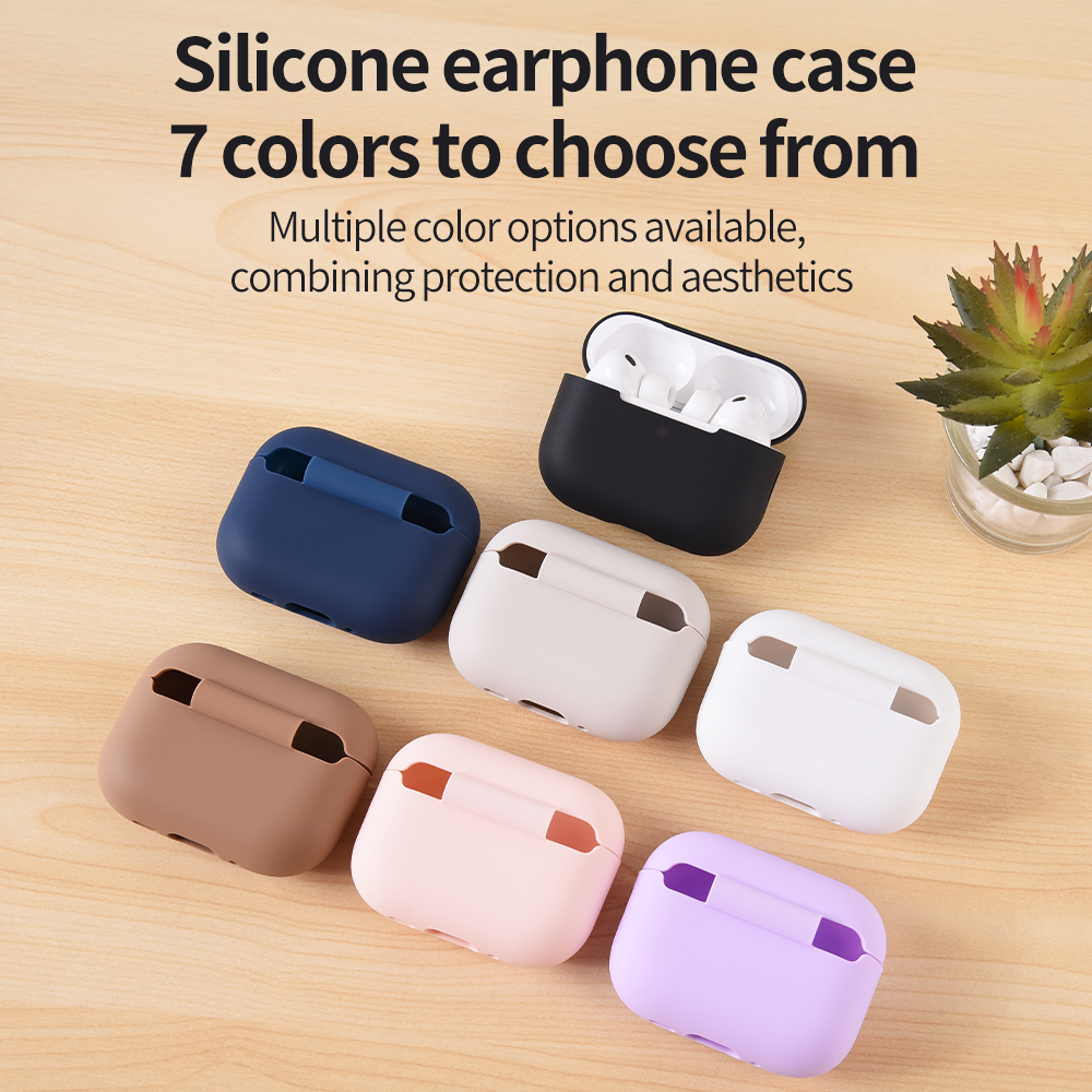Funda For AirPods Pro 3 Wireless Bluetooth Earphone Silicone Cover Case Ultra-Thin Skin For Apple Airpods Pro3 Generation Cases