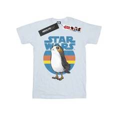 Dam/dam The Last Jedi Porg Cotton Boyfriend T-shirt (vit) - Vitt - L,M,S,XL,XXL,XXXL
