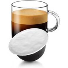 Engångs kaffekapslar kopp självhäftande aluminiumfolie kaffemugg anti-halk matt filtermugg set med 60 st aluminiumfolie
