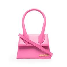 Jacquemus - Le Chiquito Moyen totebag - dam - kalvskinn - one size - Rosa