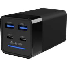 eStuff Multi Charger PD 120W - Svart/