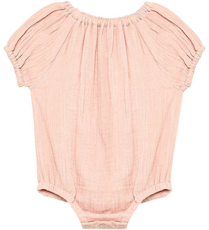 Huttelihut Sommerdragt - Musselin - Pale Mauve - Huttelihut - 74 - Sommerdragt