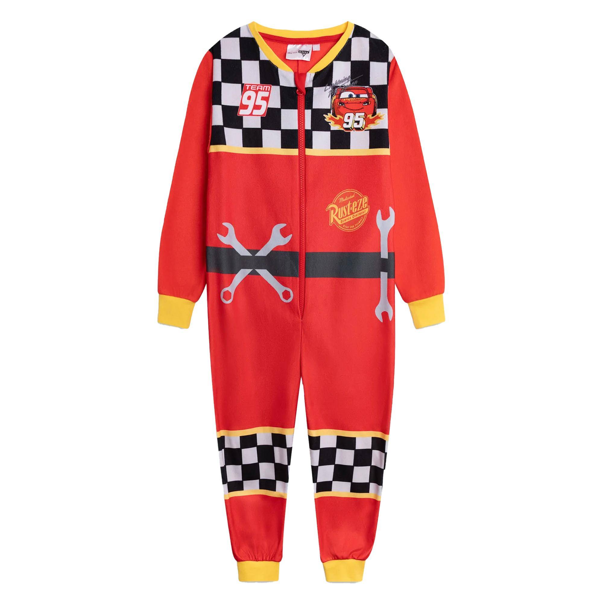 Bilar Pojkar Blixten McQueen Allt-i-ett Nattkläder 7-8 Years