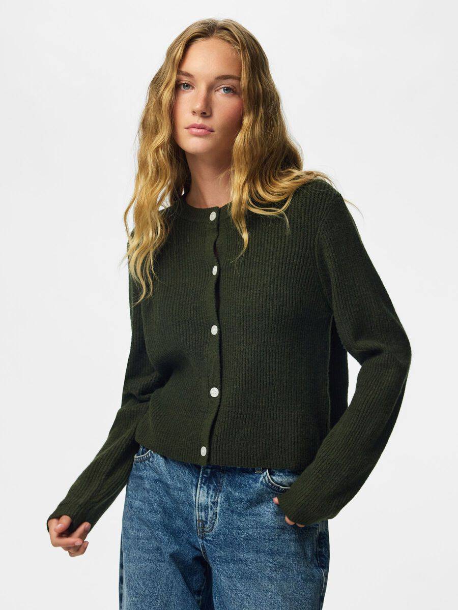Pcsilly Strikket Cardigan