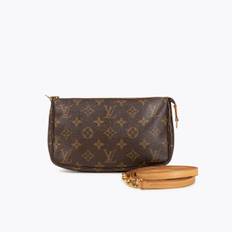 LOUIS VUITTON Monogram Pochette Accessoires - Brown