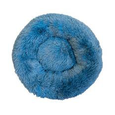 Donut hundeseng Grå - Luksus Cozy model - Str. L (Ø. 90 cm) - Hurtig levering