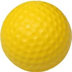 Golfboll pu solida mjuka bollar inomhus träningsboll sport träningsrum skumbollar n66 - Gul