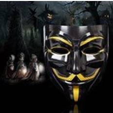V for Vendetta Maske Sort - (Speciel Edition)