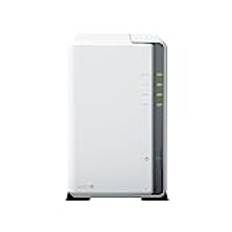 DS223j NAS 2-bay-diskstation (Realtek RTD1619B 4-kärnig 1,7 GHz 1 GB DDR4-ram 1 x RJ-45 1 GbE LAN-port) 6 TB paket med 2 x 3 TB Seagate IronWolf NAS HDDs (ST300006)