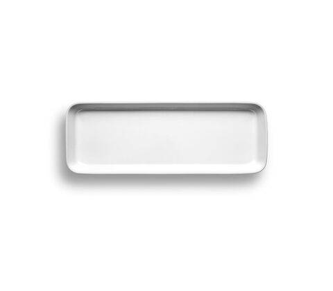Eva Trio Legio Nova serveringsfad hvid 37x13 cm