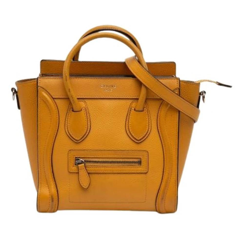 Celine Vintage Pre-owned Laeder celine-tasker - Vintage - Dame - Gul - ONE SIZE -