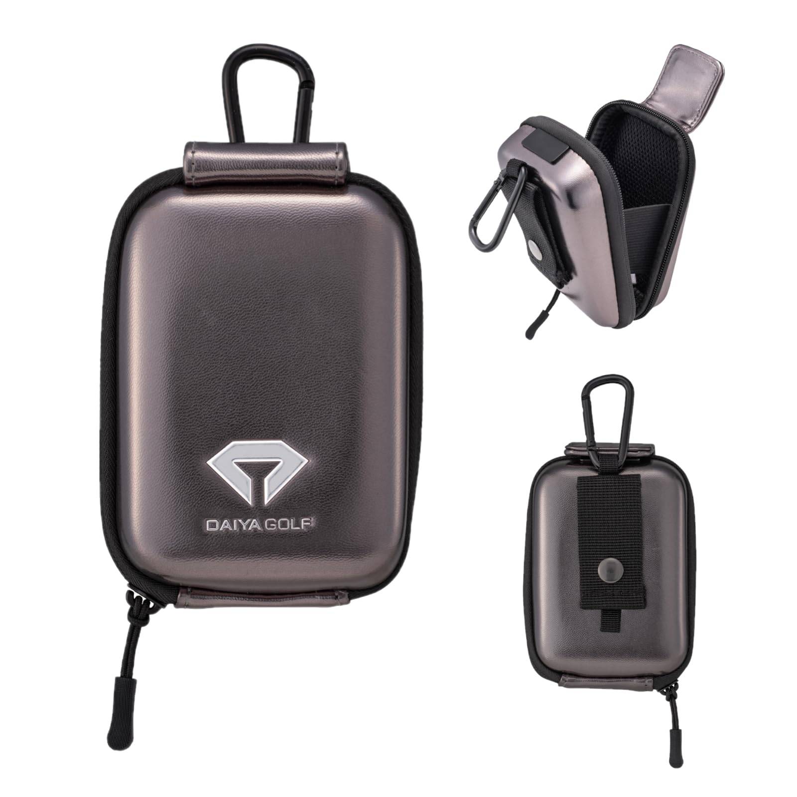 DAIYA GOLF Diamant Avståndsmätare Fodral Laser Avståndsmätare Fodral Avståndsmätare Förvaringsväska Skydd Avståndsmätare Hårt Fodral Hållbar Tålig Stadig Magnet svart