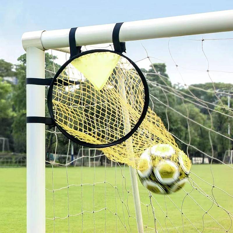 Fotbollsmål Ficka Frispark Skjutövning Måltavla Fotbollsmål Positionering Fotbollsträningsnät Ficka beige