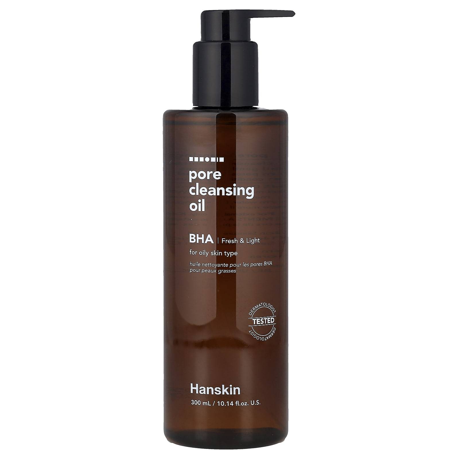 Hanskin Pore Cleansing Oil, BHA, 300ml (10.14 fl oz)