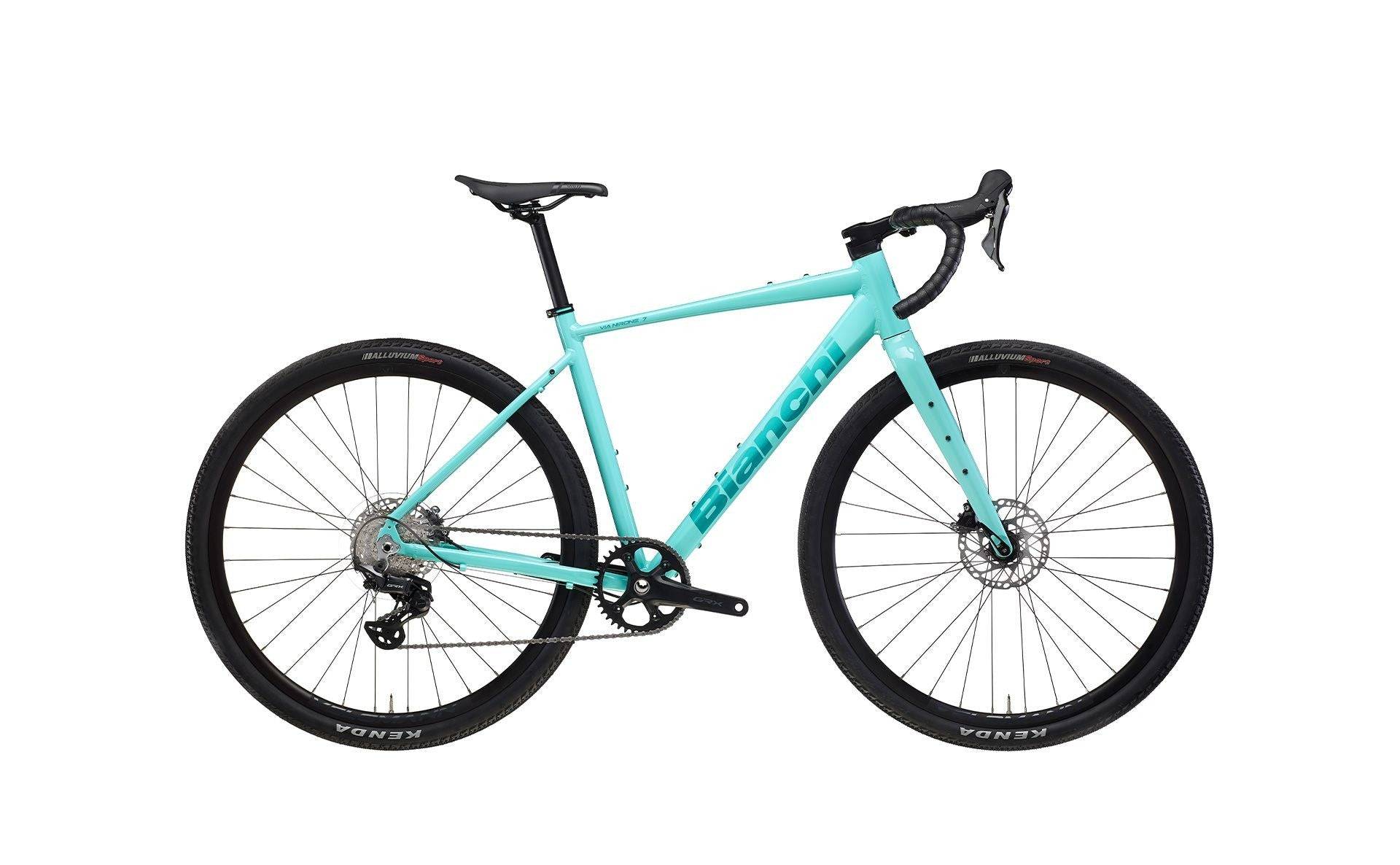 Bianchi Via Nirone 7 2026 - Shimano GRX 1x12sp - Aluminium - 179 / 57 / celeste - grafite (57)