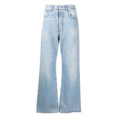 Acne Studios, Jeans, Herre, Blå, W30, Bomuld, Wide Jeans