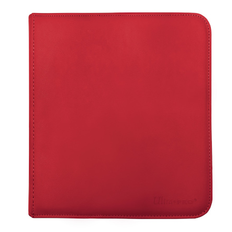 Ultra Pro - 12 Pocket Zippered Pro Binder - Red