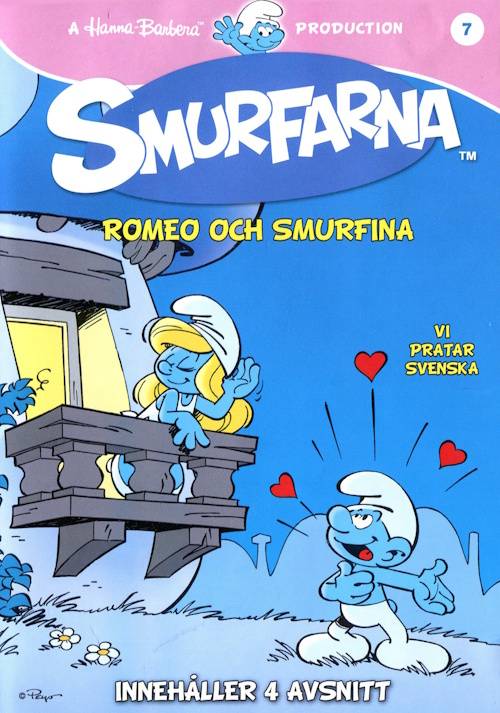 DVD - Smurfarna # 7: Romeo och Smurfina (Beg)