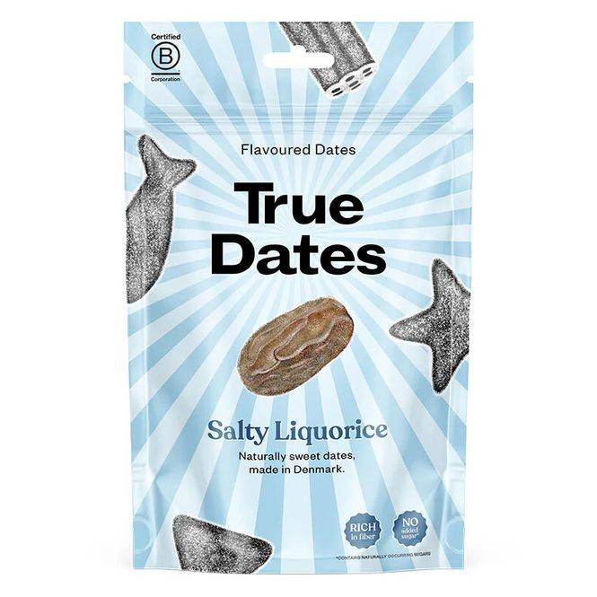 Dadlar Dates Salty Liqourice 100g