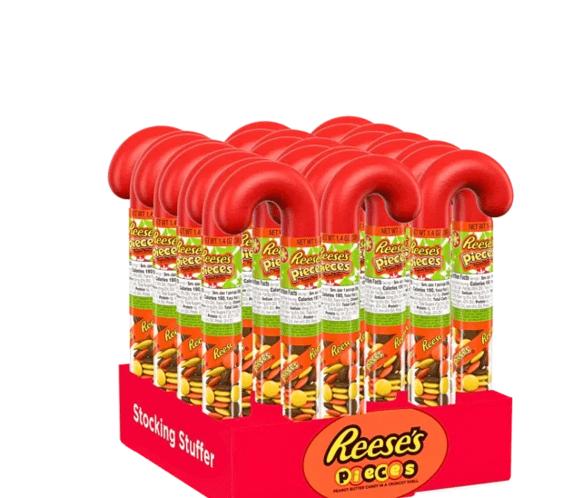 Reeses Pieces Holiday Canes 27 x 39,5g
