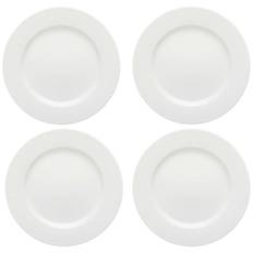 Rörstrand Swedish Grace Sidetallerken 17 Cm 4-pak Sne - Asietter Porcelæn Snow (White) - 1011841 4-PACK