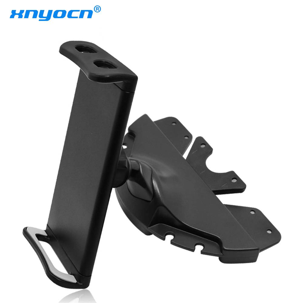 Xnyoc 2 7 8 9 10 11 tums surfplatta bilhållare cd kortfäste hållare för ipad surfplatta pc stativ ipad air mini 9.7 "pro samsung galaxy tab