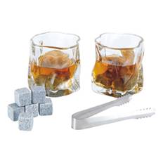 Whiskysæt med Glas