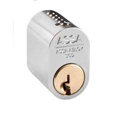 Cylinder 1201 Assa d12 (Nickel, Befintlig nyckel)
