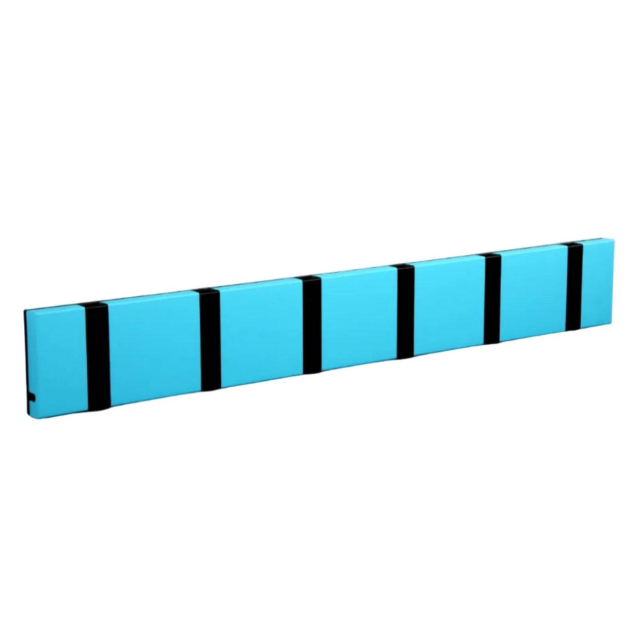 Knax - Knax 6 knagerække - Turquoise / Sort