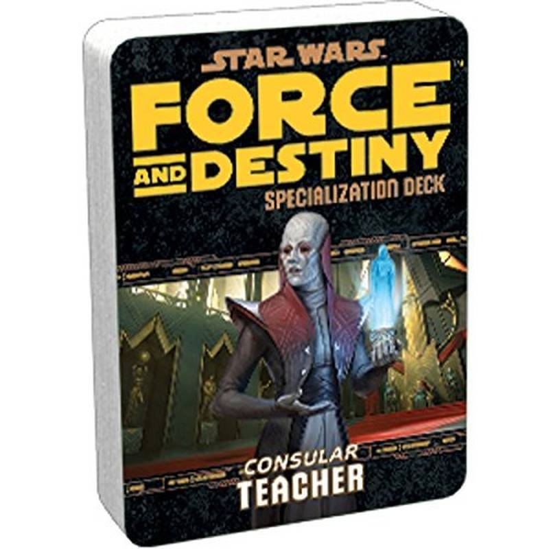 Star Wars RPG: Force and Destiny - Teacher Specialization Deck -...
