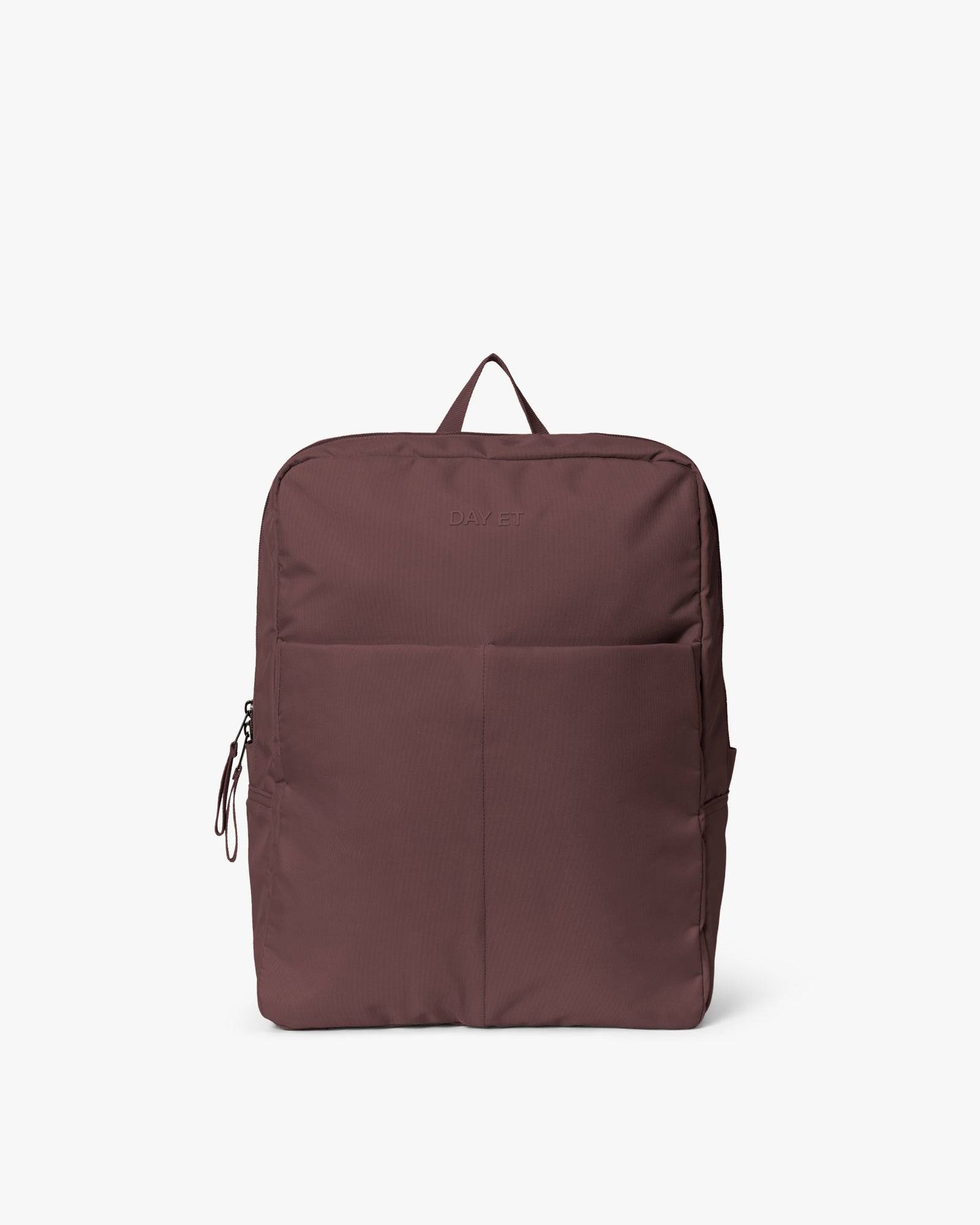Large Tonal Nylon Rygsæk Marron fra DAY ET