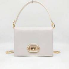 Elegant formell handväska i konstläder för kvinnor - Beige