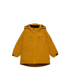 Helicopter Winter Jacket Kids Sport Snow-ski Clothing Snow-ski Jacket Yellow ISBJÖRN Of Sweden