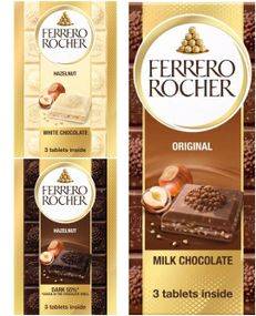 Taste Them All - Ferrero Rocher Chokladkaka - Tre Smaker - Paketerbjudandene