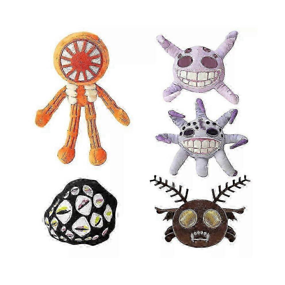 (Multi eyed monster 18cm) Doors Floor 2 The Batmoths Game Plush Doll Stuffed Figure Toy for Christmas Gift 25-26