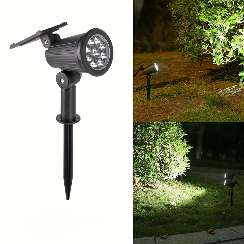 LumiSpot - Modern LED Trädgårdsbelysning för Utomhus - Kallt Ljus