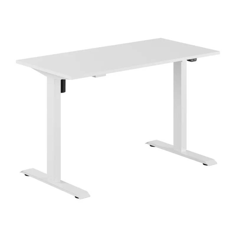 Up & Down Easy skrivbord höj/sänkbart 1 motor - flera storlekar/färgval (160x70 cm, Vit, Vit)