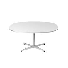 Piet Hein Supercirkulært sofabord - A202 - Hvid Ø75 cm