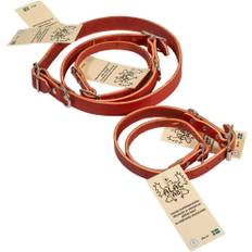 Alac necklace leather brown 18mmx45cm