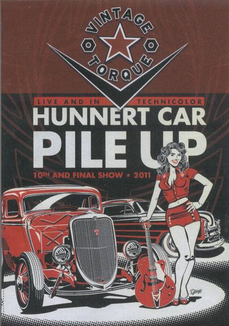 Hunnert Car Pile Up 2011 DVD, Vintage Torque Magazine