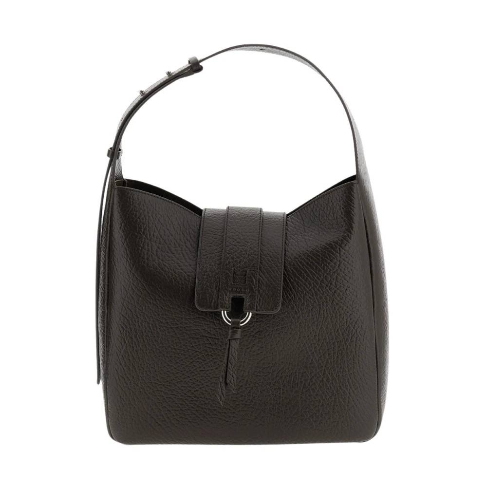 Hogan H01X Hobo Vertical Taske - Tasker - Dame - Brun - ONE SIZE - Uld