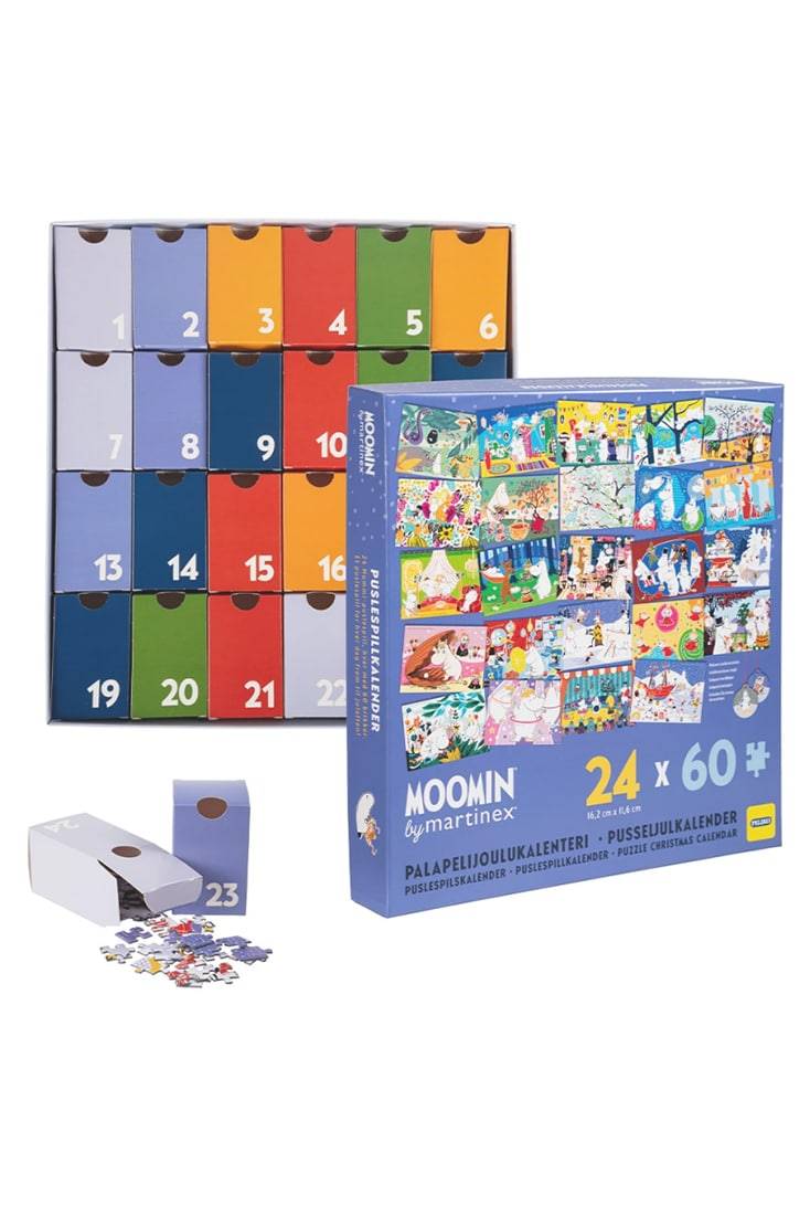 JULEKALENDER M/ PUSLESPIL - mumitroldene
